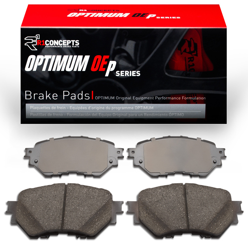 Mercedes-Benz C300 Brake Pads - Rear - R1 Concepts - Optimum OE - `11-`23